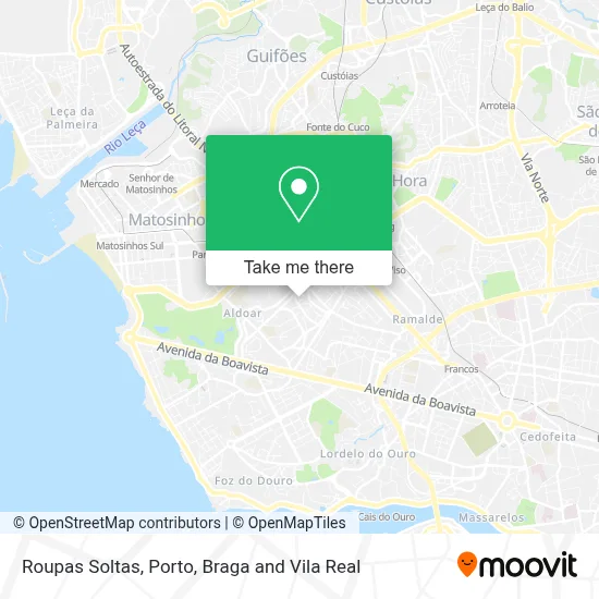 Roupas Soltas mapa