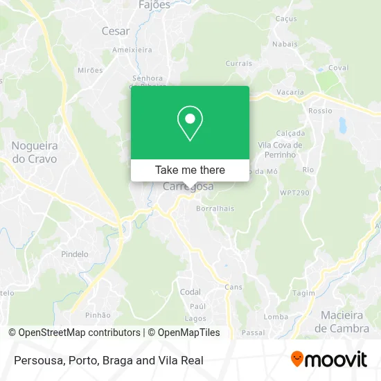 Persousa map