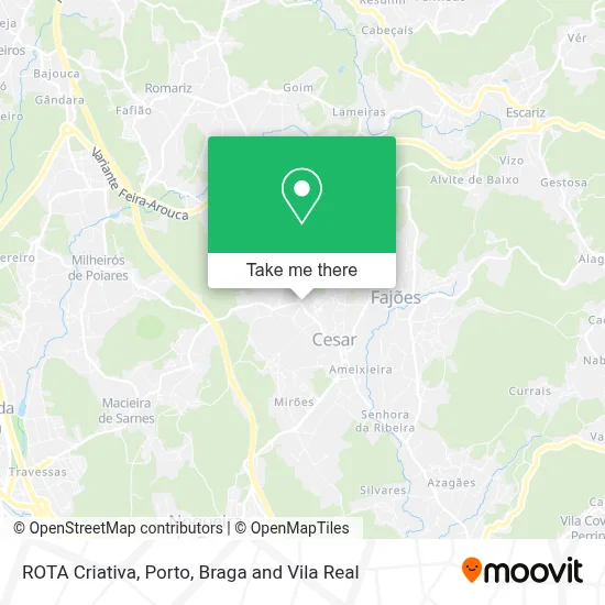 ROTA Criativa map