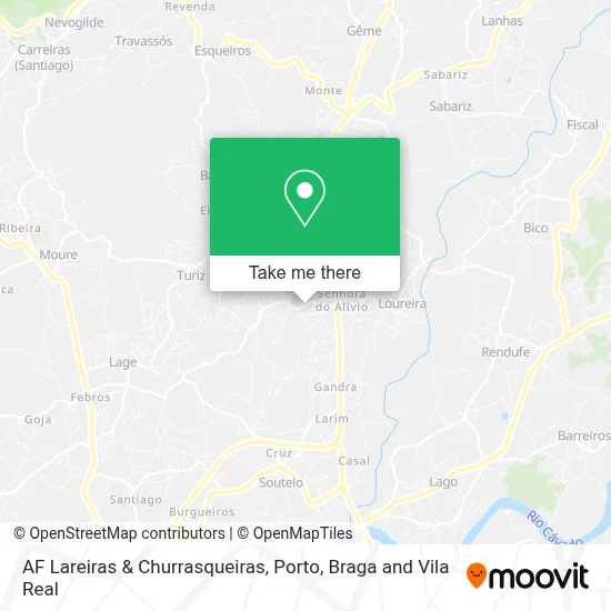 AF Lareiras & Churrasqueiras map