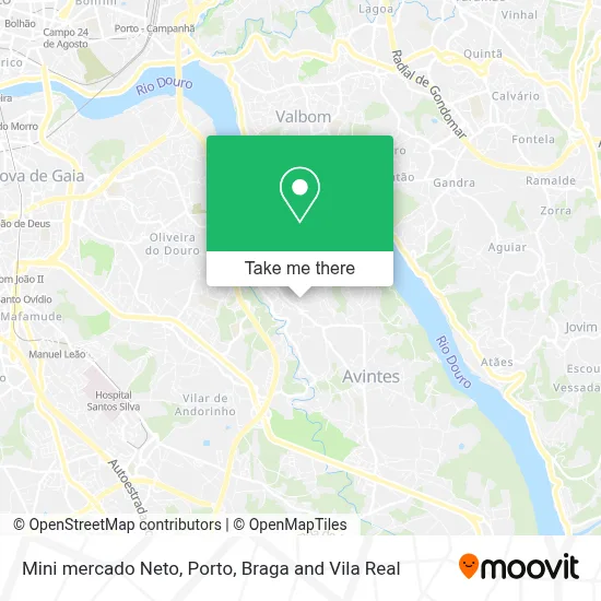 Mini mercado Neto map