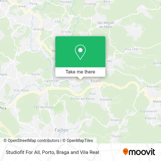 Studiofit For All mapa