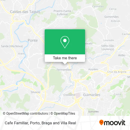 Cafe Familiar map
