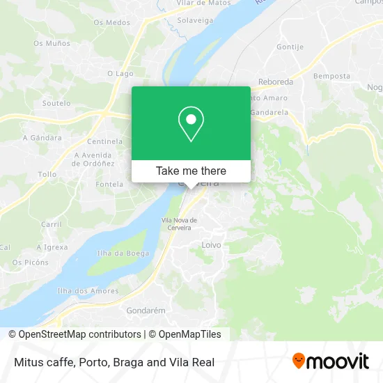 Mitus caffe map