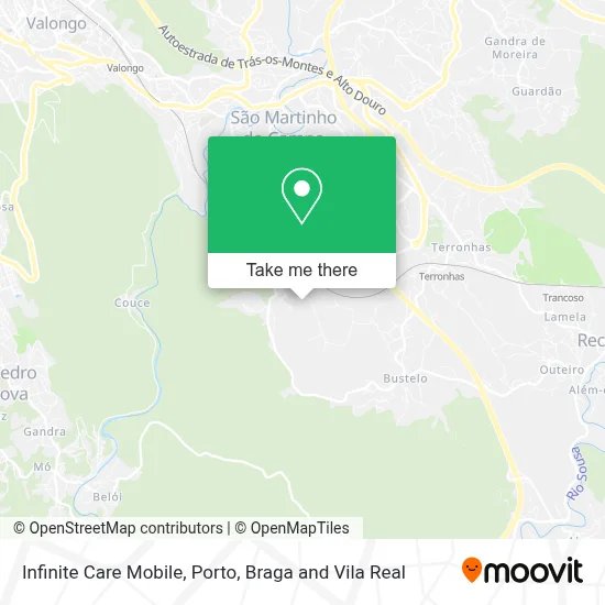 Infinite Care Mobile map