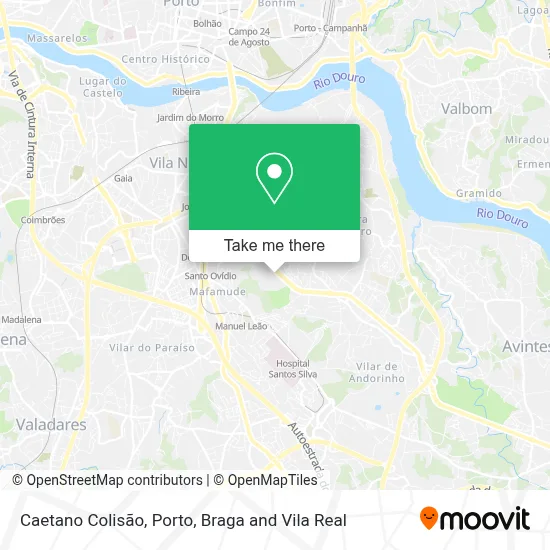 Caetano Colisão map
