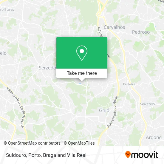 Suldouro map