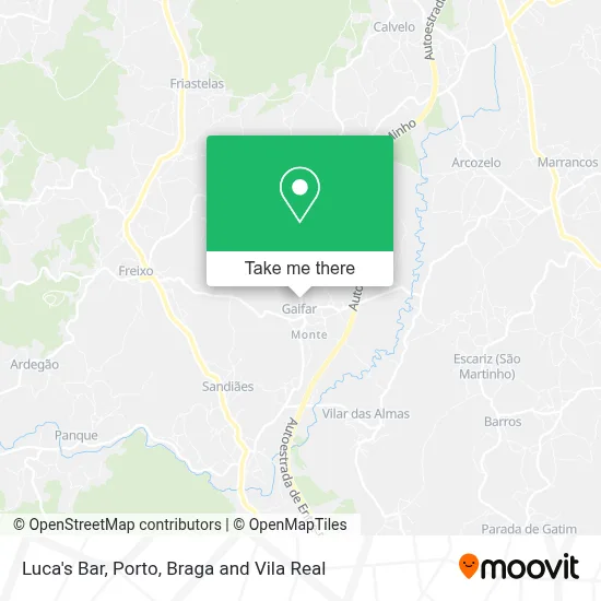 Luca's Bar map