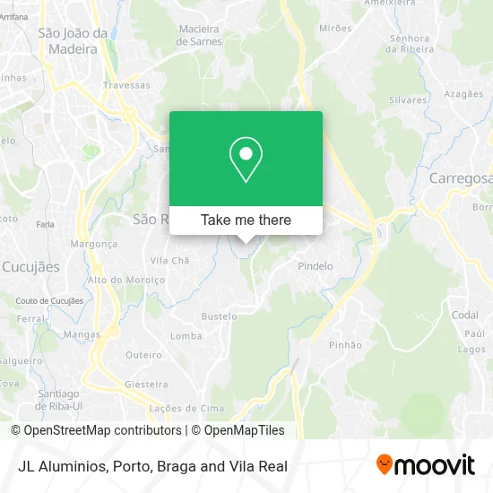 JL Aluminios map