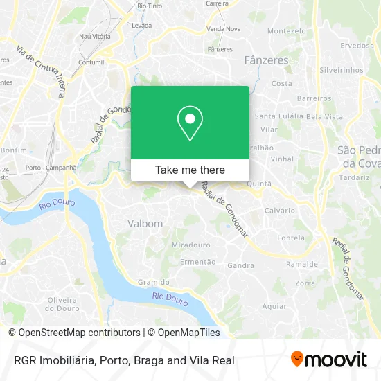 RGR Imobiliária map