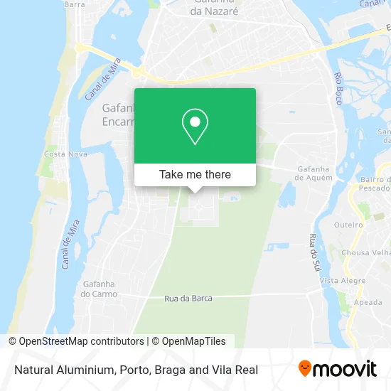 Natural Aluminium map