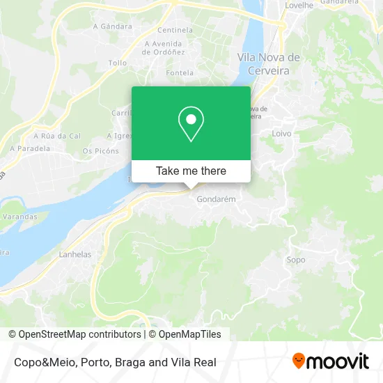 Copo&Meio map