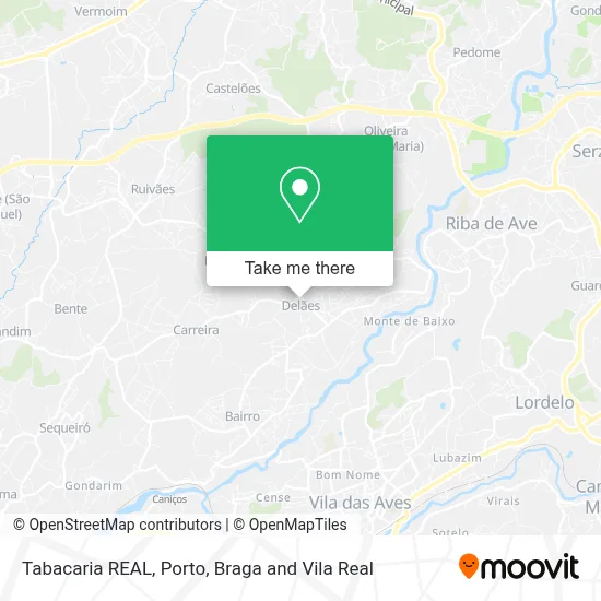 Tabacaria REAL map