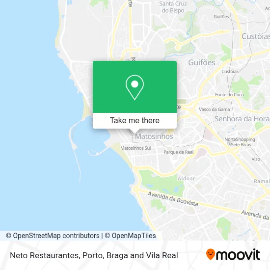 Neto Restaurantes map