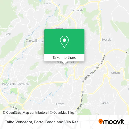 Talho Vencedor map