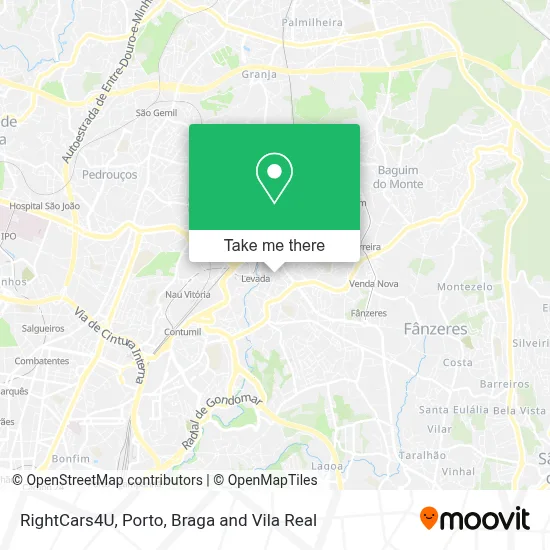 RightCars4U map