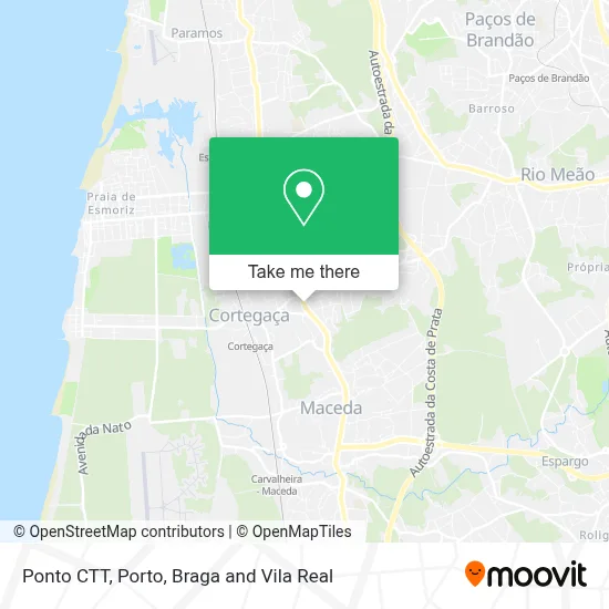 Ponto CTT map