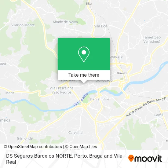 DS Seguros Barcelos NORTE map