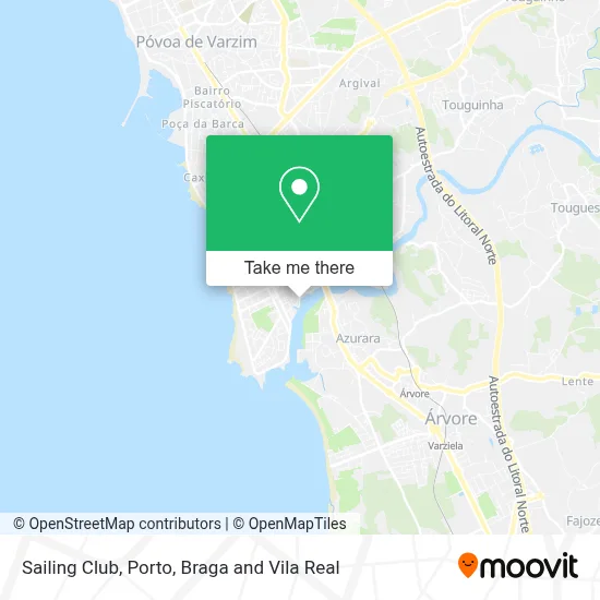 Sailing Club map
