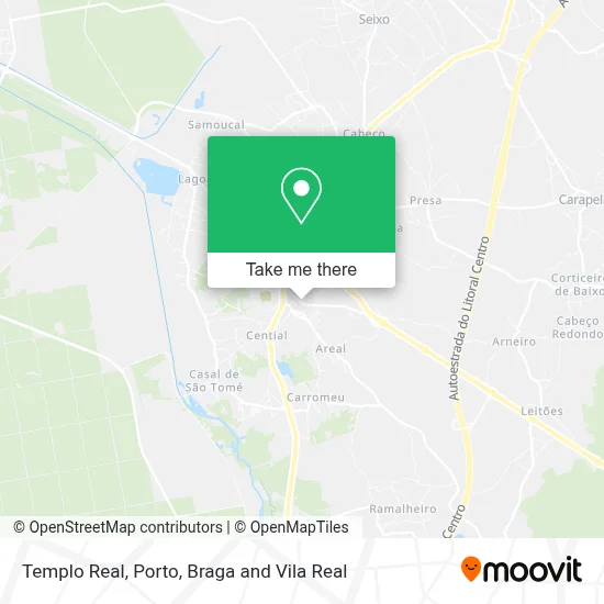 Templo Real map