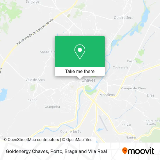 Goldenergy Chaves map