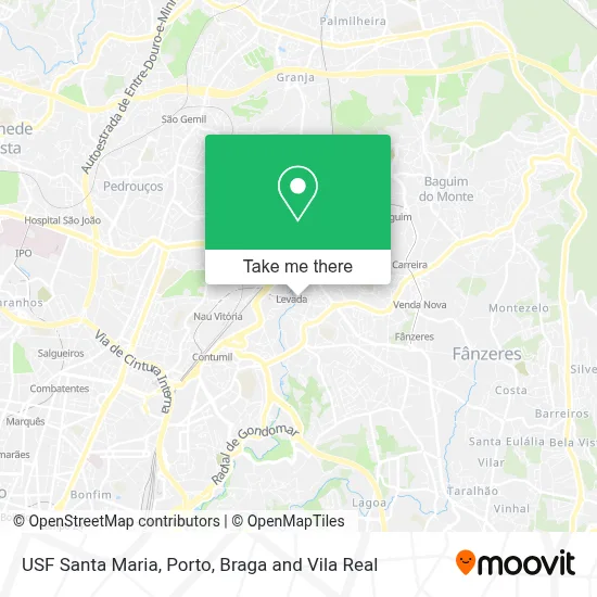 USF Santa Maria map