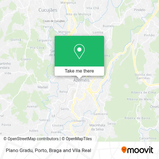 Plano Gradu map