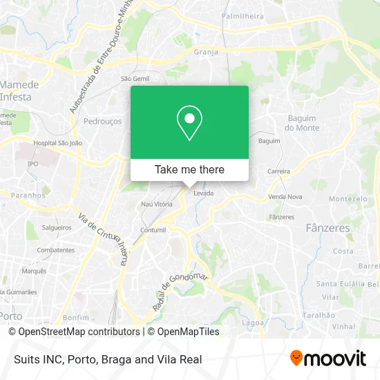 Suits INC map