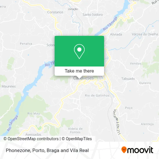 Phonezone map