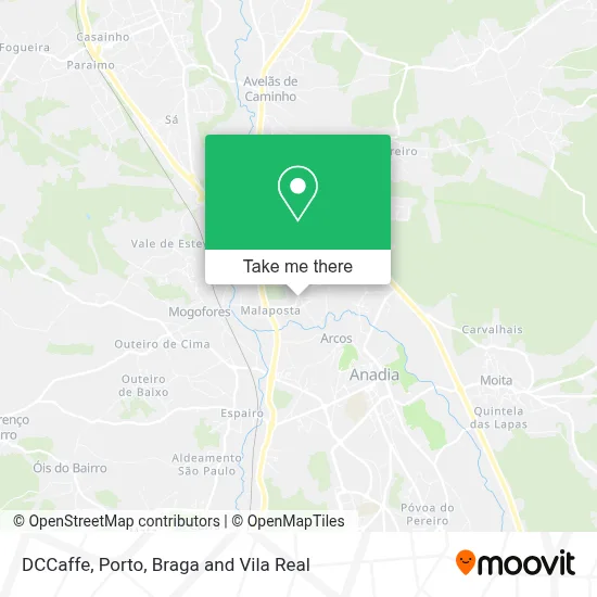 DCCaffe map