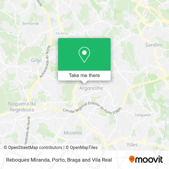 Reboques Miranda map