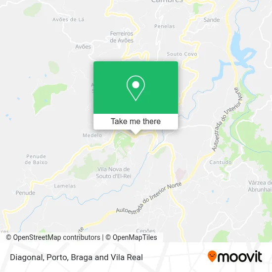 Diagonal map