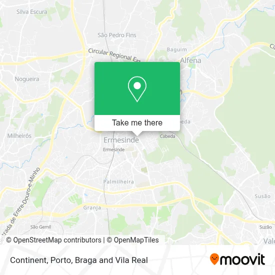 Continente map