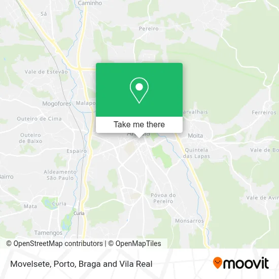 Movelsete map