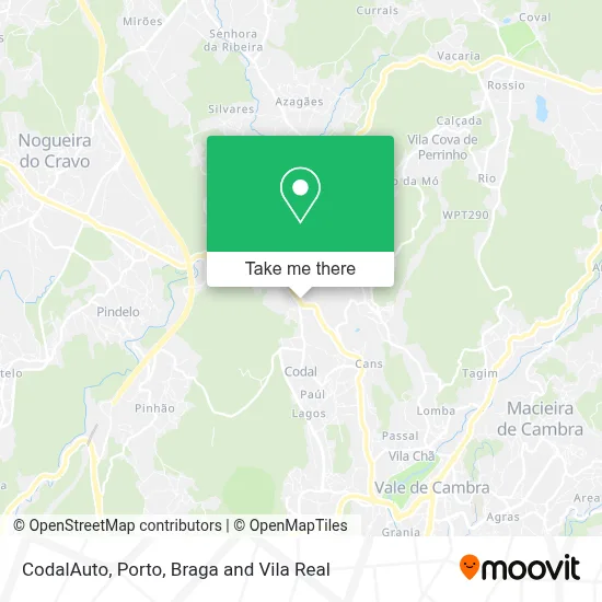 CodalAuto map