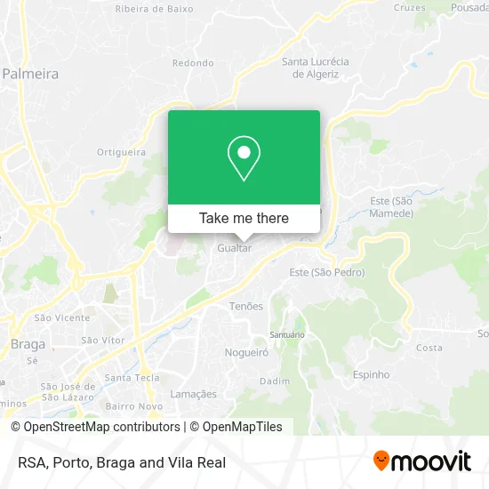 RSA mapa
