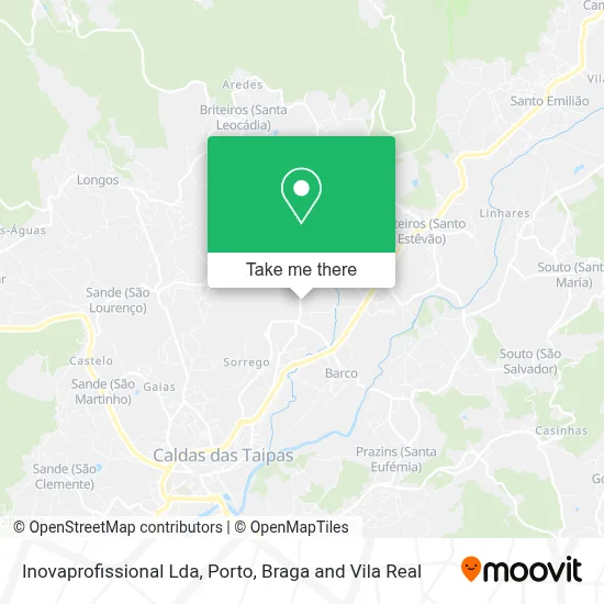 Inovaprofissional Lda map