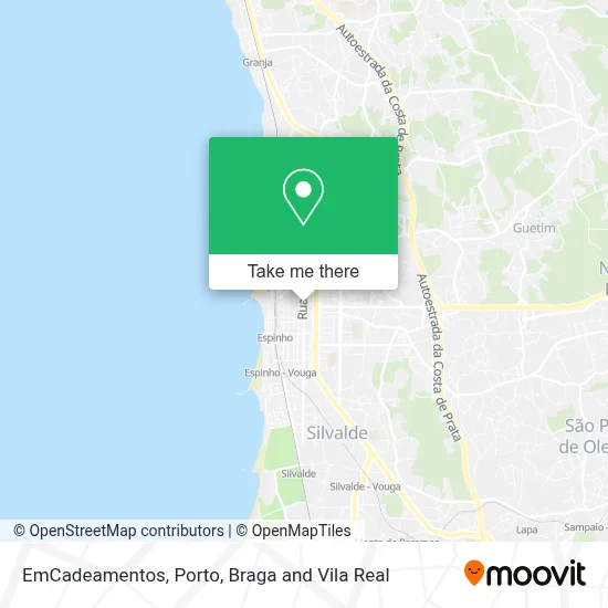 EmCadeamentos map