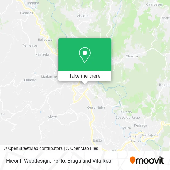 HiconII Webdesign map