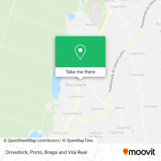 Drivedock map