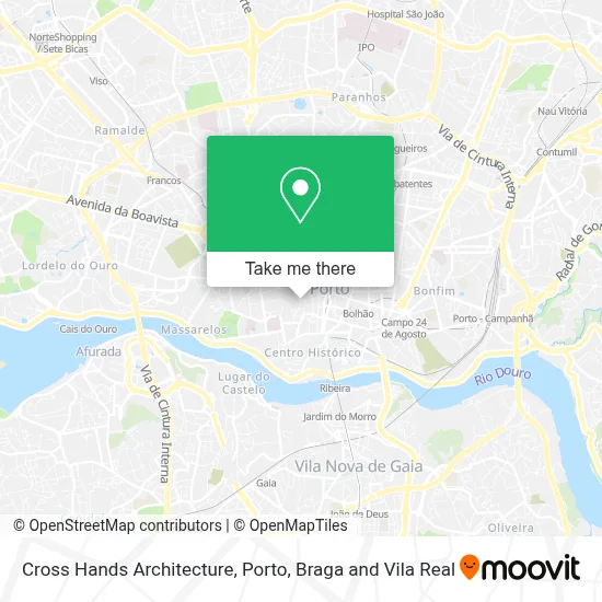 Cross Hands Architecture map