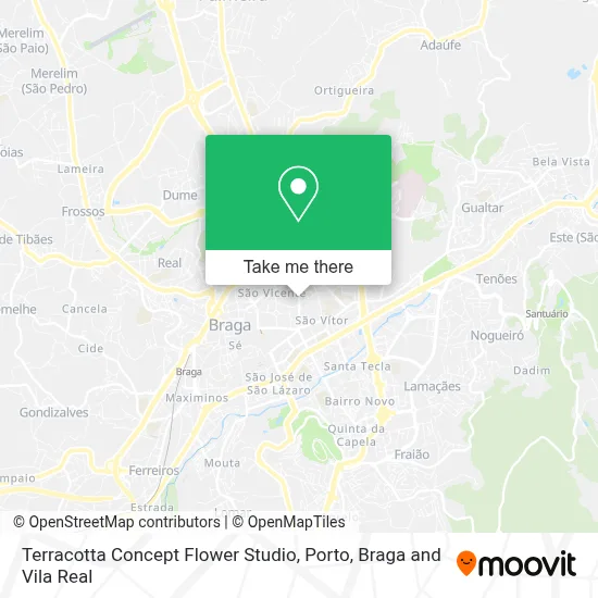 Terracotta Concept Flower Studio map