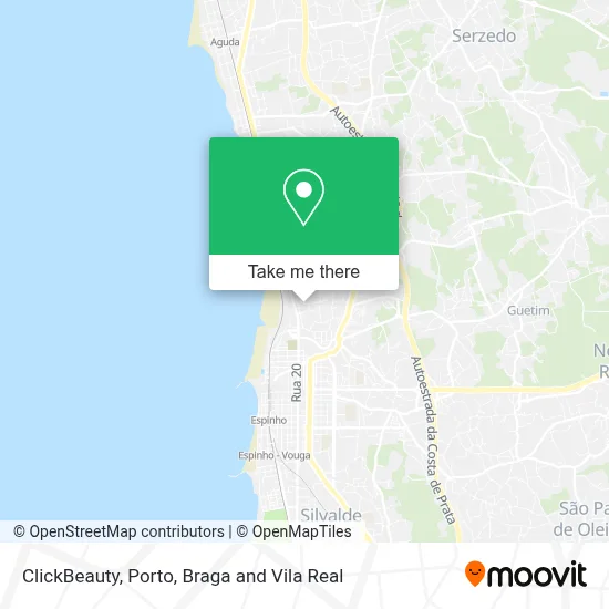 ClickBeauty map