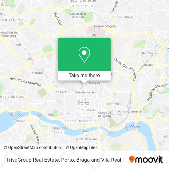 TrivaGroup Real Estate map
