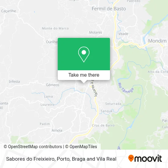 Sabores do Freixieiro map