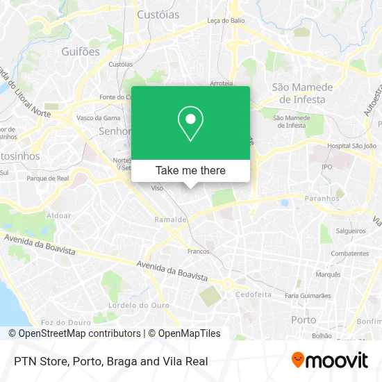 PTN Store map