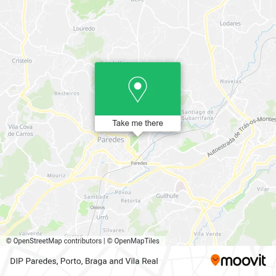 DIP Paredes map