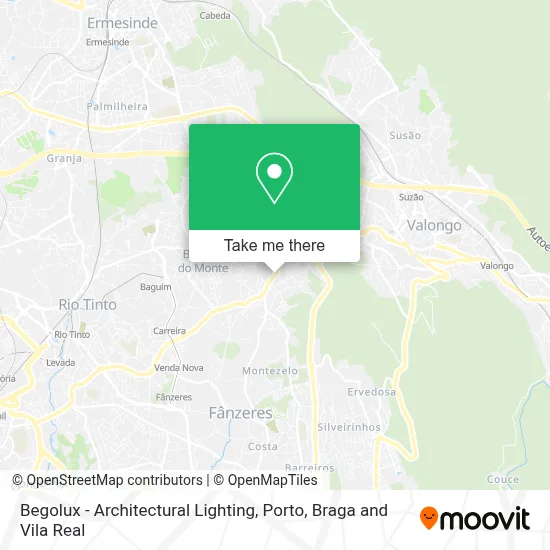 Begolux - Architectural Lighting map