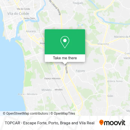 TOPCAR - Escape Forte map