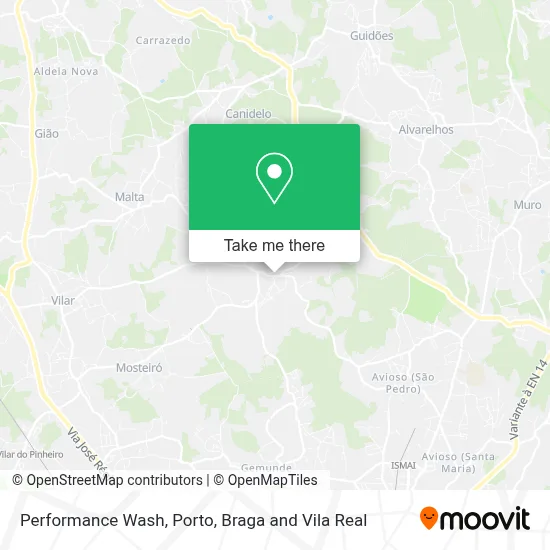 Performance Wash map